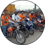 Delhi by motorbike